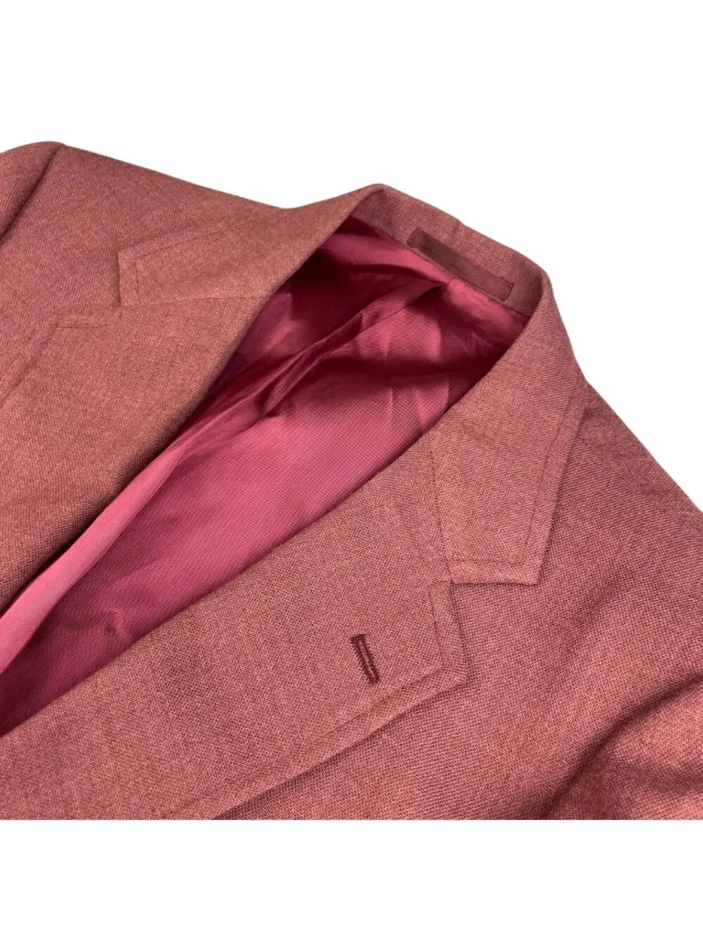 VTG NEW 1960's Stanley Blacker Men’s Gold Buttons 2-Button Blazer Red • 40S